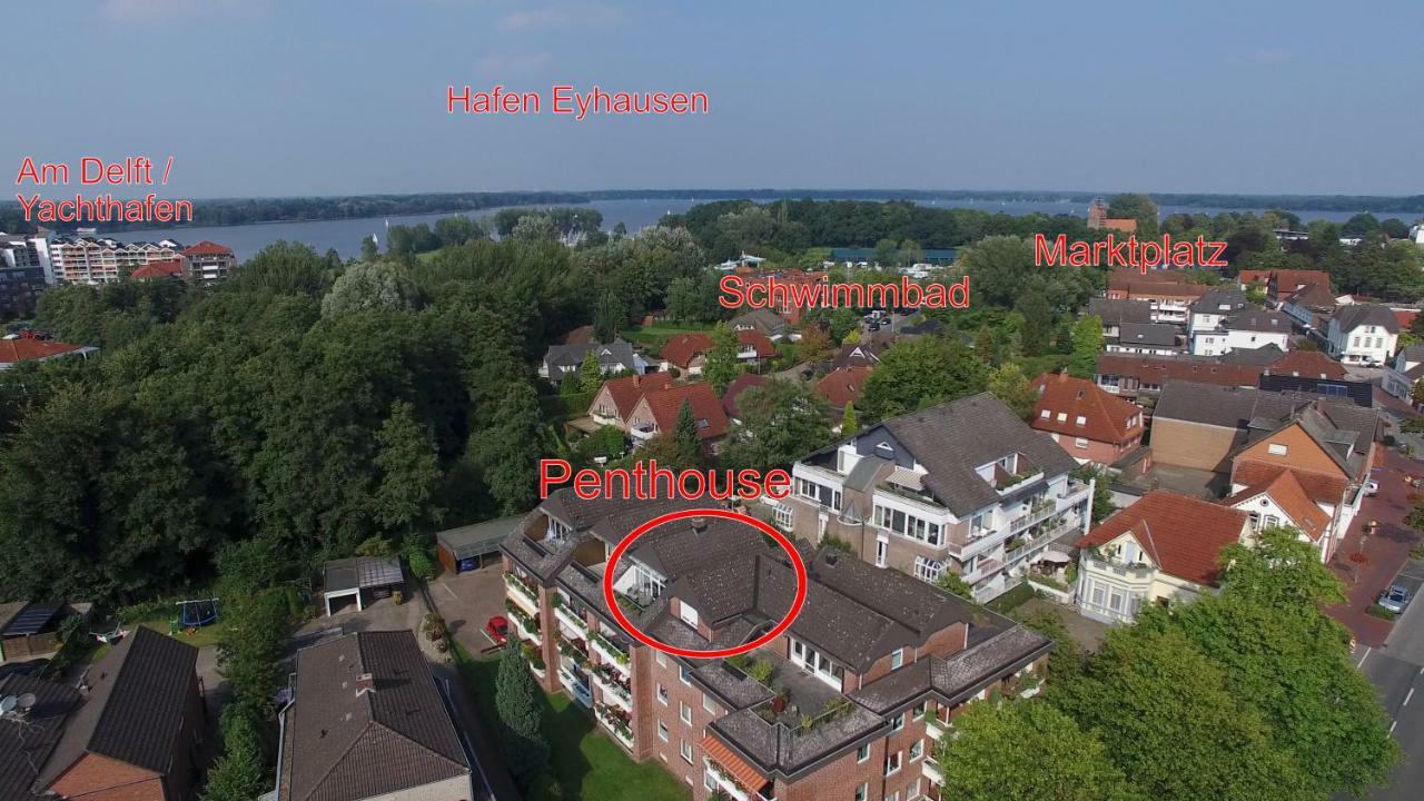 Moderne, luxuriöse Ferienwohnung in Bad Zwischenahn Exterior foto